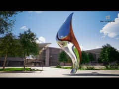 Stainless Steel MIYIWTS Sculpture