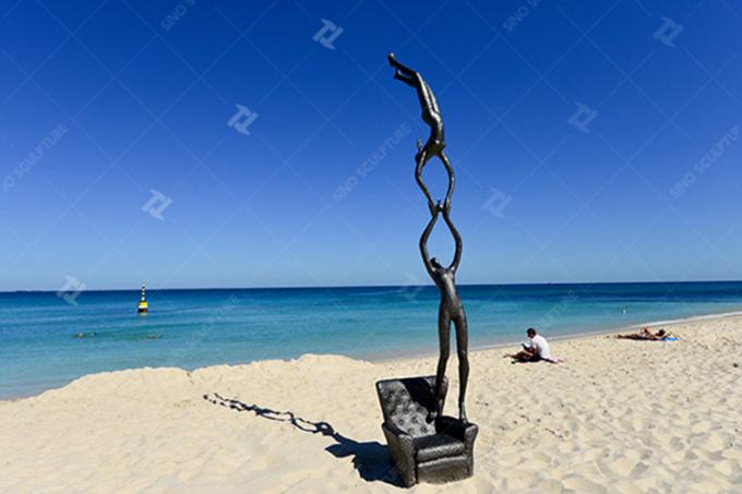 5M High Custom Made Bronze Statues Patina Finish For Outdoor Decor 1