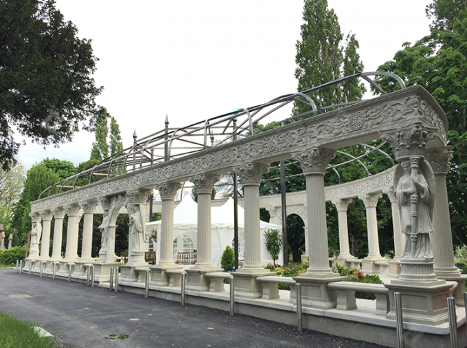 Arch Dome Of Gazebo, Stainless Steel Structure, London 0