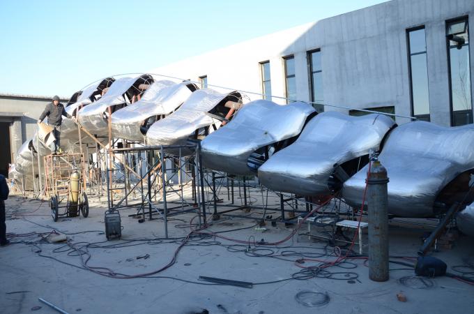 The Outdoor Stainless Steel Urban Sculpture,The Earth Backbone By Artist 1