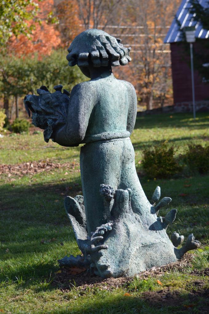 Unique Texture Life Size Bronze Sculpture For Garden Decoration 0
