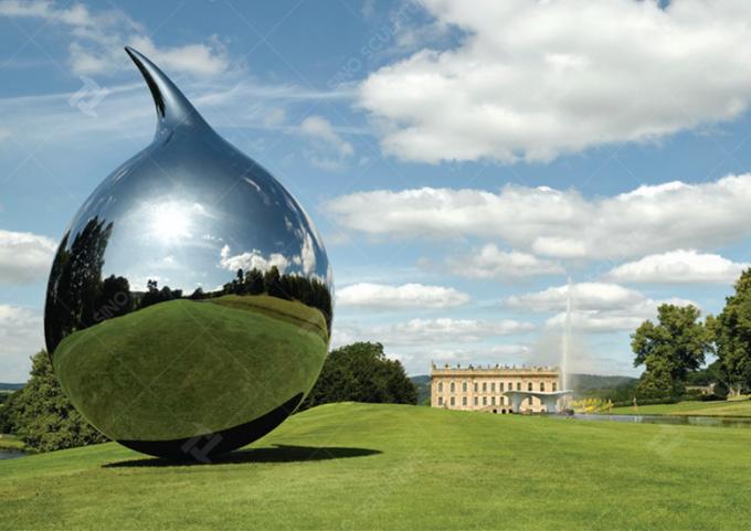 Modern Stainless Steel Garden Sculptures Hand Forging Tear Sculpture 1