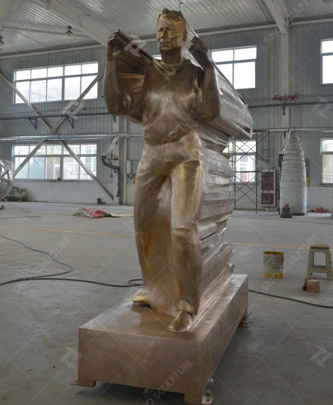 Custom bronze monument sculpture