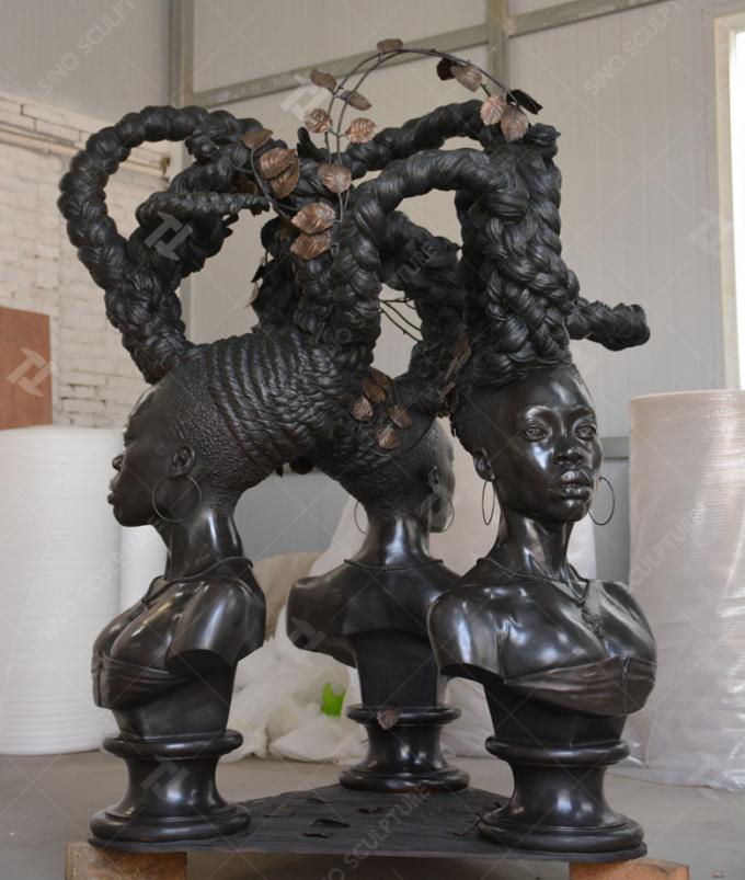 Bronze cast statue