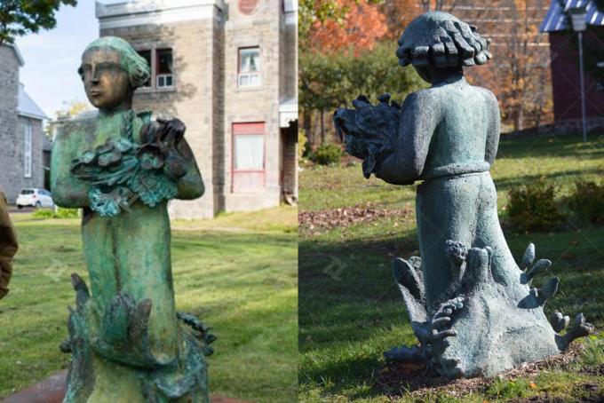 Life Size Customized Casted Bronze Figure Statue For Outdoor Decoration 1