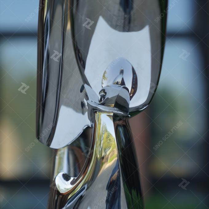 Mirror Artwork Sculpture made in Stainless Steel 0