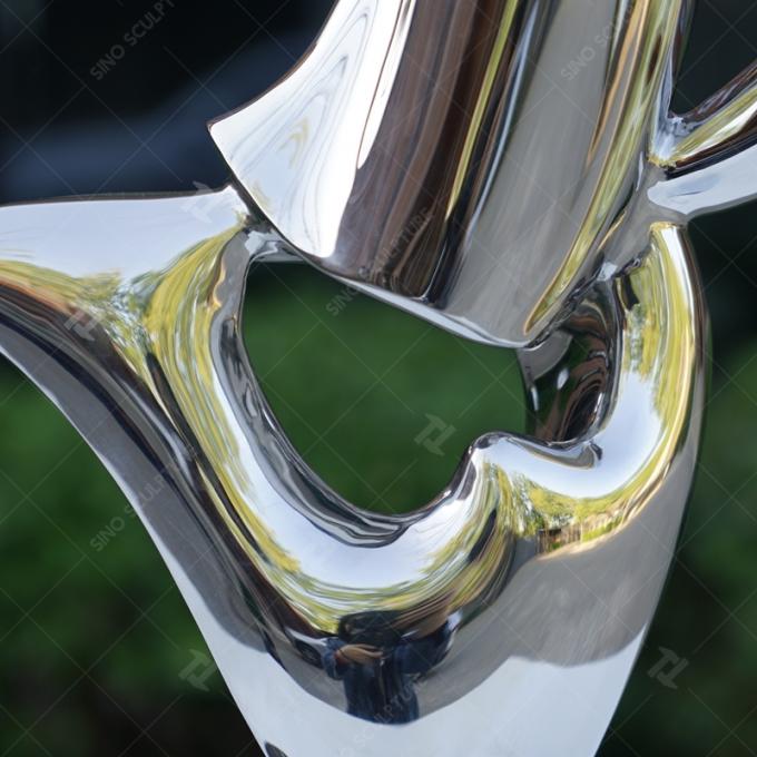 Mirror Artwork Sculpture made in Stainless Steel 1