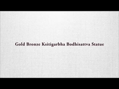4.5M hoog Groot Boeddha standbeeld Buiten Grote Op maat gemaakte gouden blad afwerking