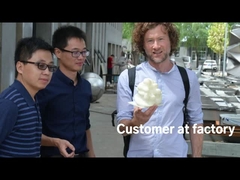 3M High Mirror Gepolijst roestvrij staal vallen steen kunstwerk