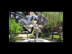 Op maat gemaakte gietijzerde olifantenhoofdbeelden voor groothandel