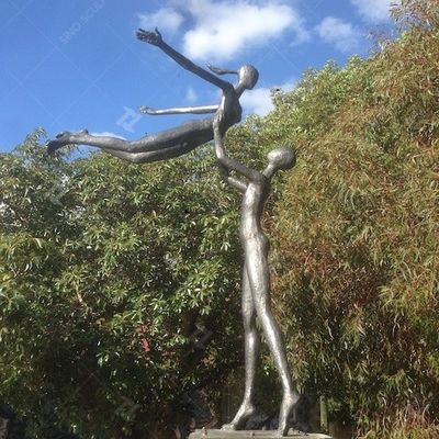 quality  H6m High Bronze Statue Casting Bronze Metal Statues For City Decoration factory